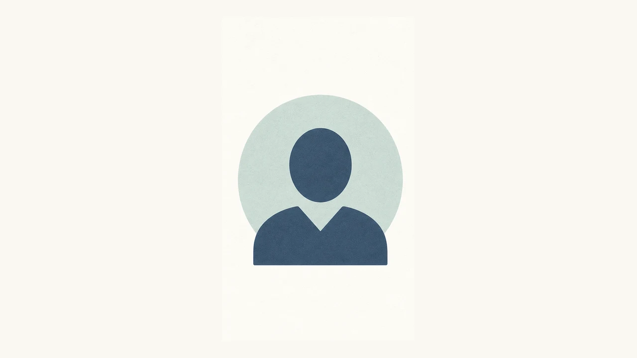 Avatar neutro de señalética que no representa la identidad de la persona que testimonia
