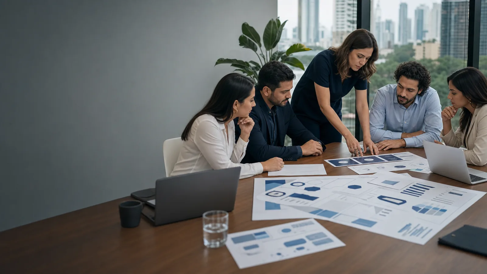 Equipo directivo compara escenarios y prioridades para construir un plan estratégico